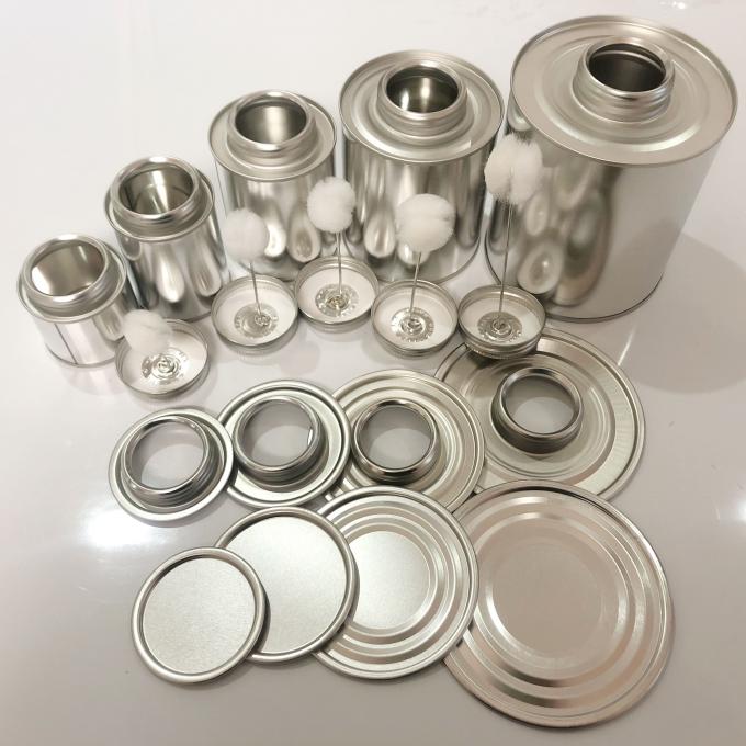 консервная банка Tinplate круга металла жестяной коробки клея 60 118 237 473 947ml слипчивая с Dauber