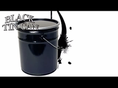 ведро металла анти- ржавчины ведра краски металла 10L прочное 5 галлонов с прокладкой пены