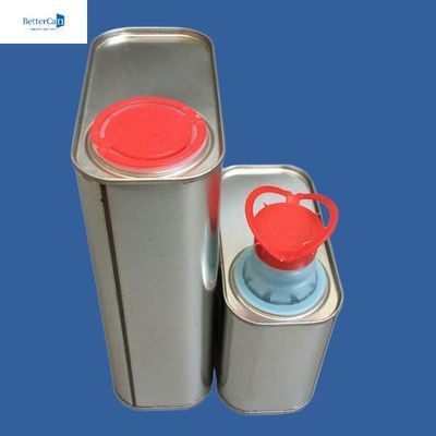 Купить Ориентированные на заказчика олов краски 500ml 1L, пустые прямоугольные жестяные коробки online manufacture