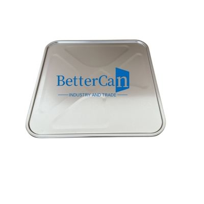 Купить 18-литровые квадратные банки Нижняя четкая покрытие лака снаружи 0,28 мм банки Компоненты online manufacture