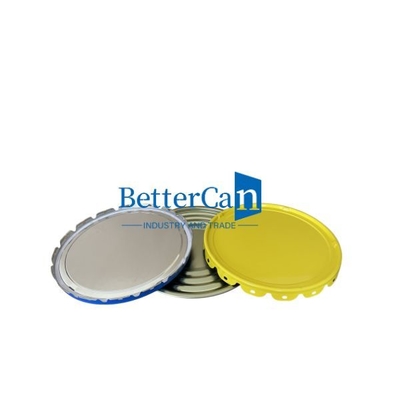 Купить Flower Lug Lid Tin Pail Cover With Foam Strip UN Lid 0.38mm For Tin Can online manufacture