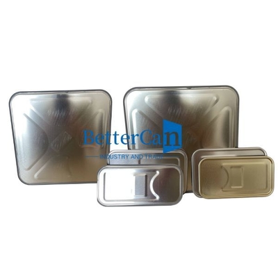 Купить 0.28mm Square Tin Components 18liter Square Gold OEM Tin Accessories online manufacture
