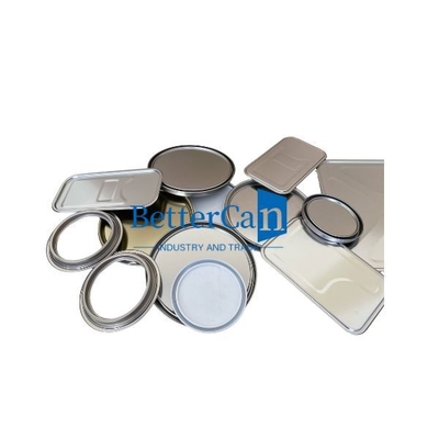Купить 1liter Rectangular Bottom Tin Components 1L Tin Cover Accessories High Speed Stamping online manufacture
