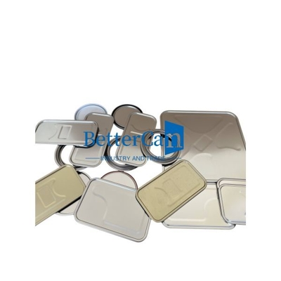 Купить 0.28mm Rectangular Tin Components 1liter Square Gold OEM Tin Accessories online manufacture