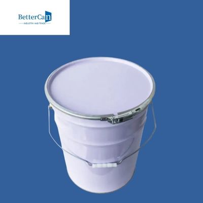 барабанчик ведра 5 галлонов ведра BPA ведра краски металла 16L свободный с крышкой
