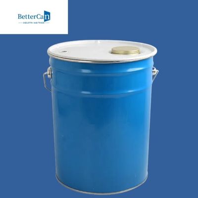 Пустое ведро 20L краски металла ведро краски 5 галлонов белое с регулируемой высотой