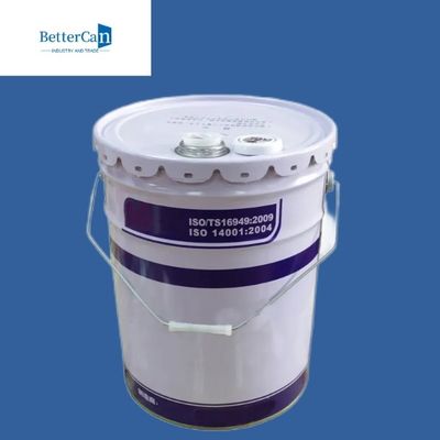 Анти- ведро ведра 15L 20L краски металла ржавчины белое с крышкой