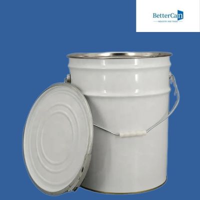 Tinplate ведра краски 5 галлонов, ведро металла 20L с крышкой