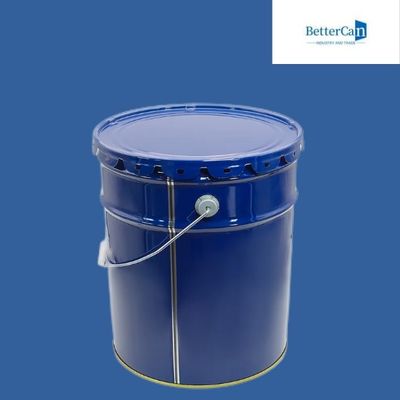 Tinplate ведра краски 5 галлонов, ведро металла 20L с крышкой