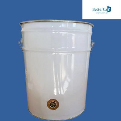 ведро 0.28mm краски круга 10l пустое с крышкой цветка волочения