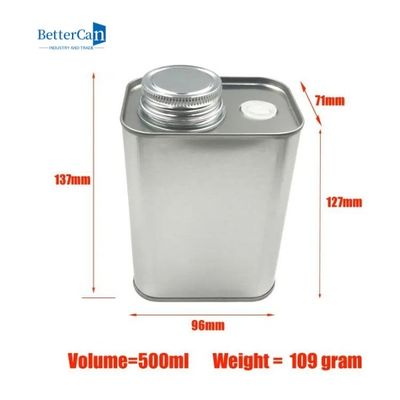банки чая металла 200g опорожняют контейнеры олова 8 Oz 116x60x100mm с клапаном