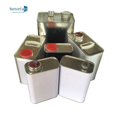 Жестяные коробки олова 178x110x240mm машинного масла стиля f изготовленные на заказ персонализированные