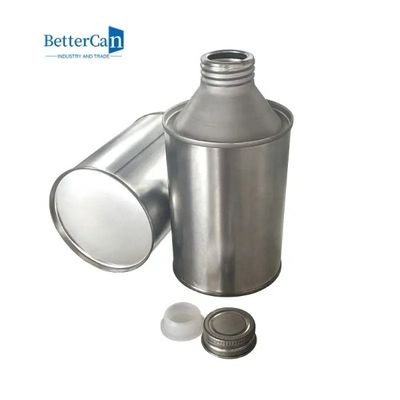 Жестяная коробка пустое 250ml масла металла OEM красит олов с завинчивой пробкой