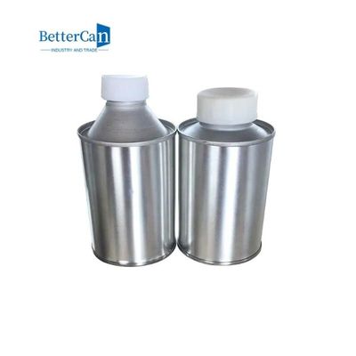 Жестяная коробка пустое 250ml масла металла OEM красит олов с завинчивой пробкой