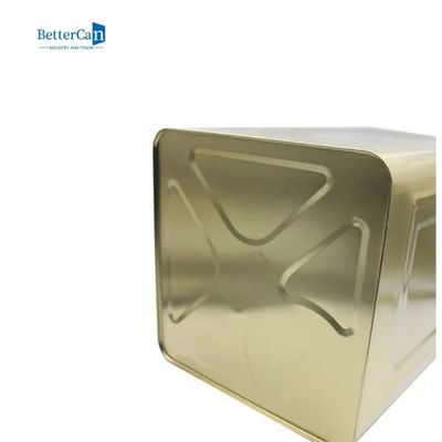 Квадратная таможня жестяных коробок краски консервная банка ISO9001 краски металла 5 галлонов одобрила