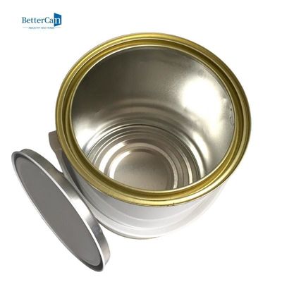 Олово краски металла герметической укупорки повторно использовало вокруг пустых консервных банок одной краски галлона