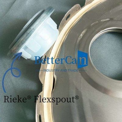 0.35 мм толщина оловянный ведро ведро крышка с Rieke Flexspout оловянный аксессуары 0,38 мм габаритный ведро крышка